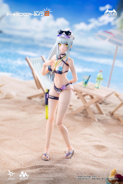 pocket art PA013 ドールズフロントライン2:エクシリウム クルカイ 蒼き軌跡Ver. 豪華版 1/12 完成品アクションフィギュア