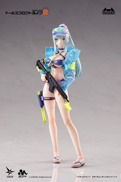 pocket art PA013 ドールズフロントライン2:エクシリウム クルカイ 蒼き軌跡Ver. 豪華版 1/12 完成品アクションフィギュア