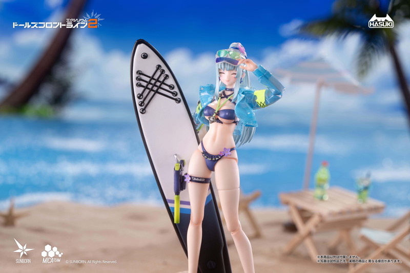 pocket art PA013 ドールズフロントライン2:エクシリウム クルカイ 蒼き軌跡Ver. 豪華版 1/12 完成品アクションフィギュア