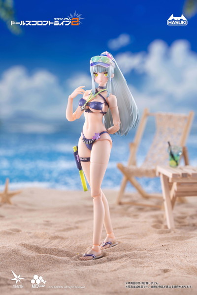 pocket art PA013 ドールズフロントライン2:エクシリウム クルカイ 蒼き軌跡Ver. 豪華版 1/12 完成品アクションフィギュア