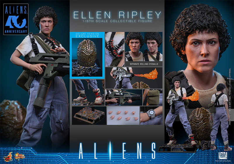 【ムービー・マスターピース】『エイリアン2』1/6スケールフィギュア エレン・リプリー（2.0/デラックス版）