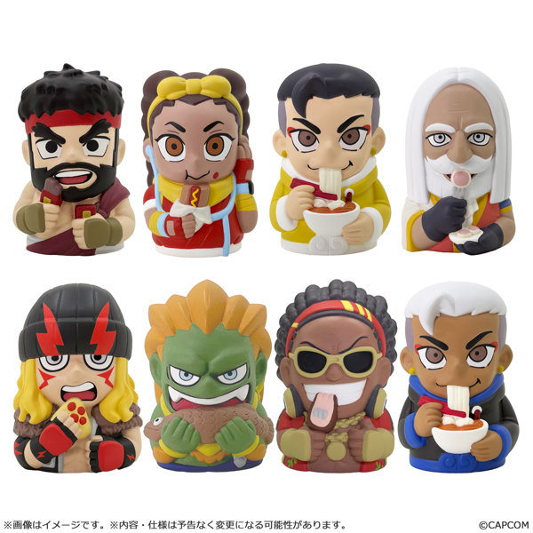 カプコンフィギュアビルダー フィンガーパペット ストリートファイター6 Vol.2 （全8種） 1BOX:8個入