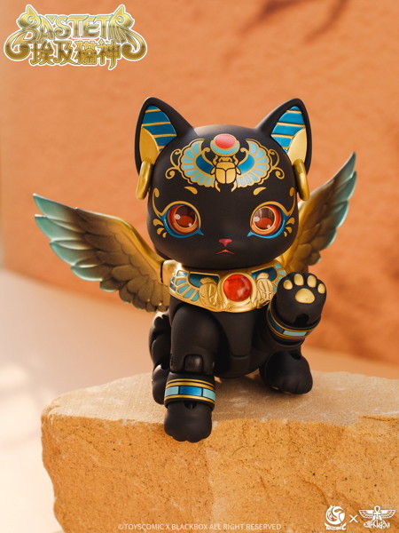 TOYSCOMIC×BLACKBOX Bastet（バステト）ノンスケール 可動フィギュア（ブラック）