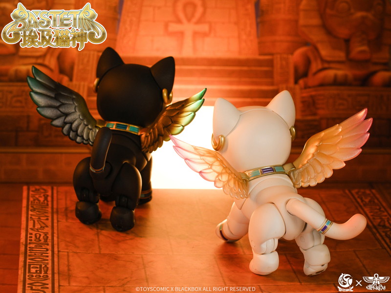 TOYSCOMIC×BLACKBOX Bastet（バステト）ノンスケール 可動フィギュア（ブラック）