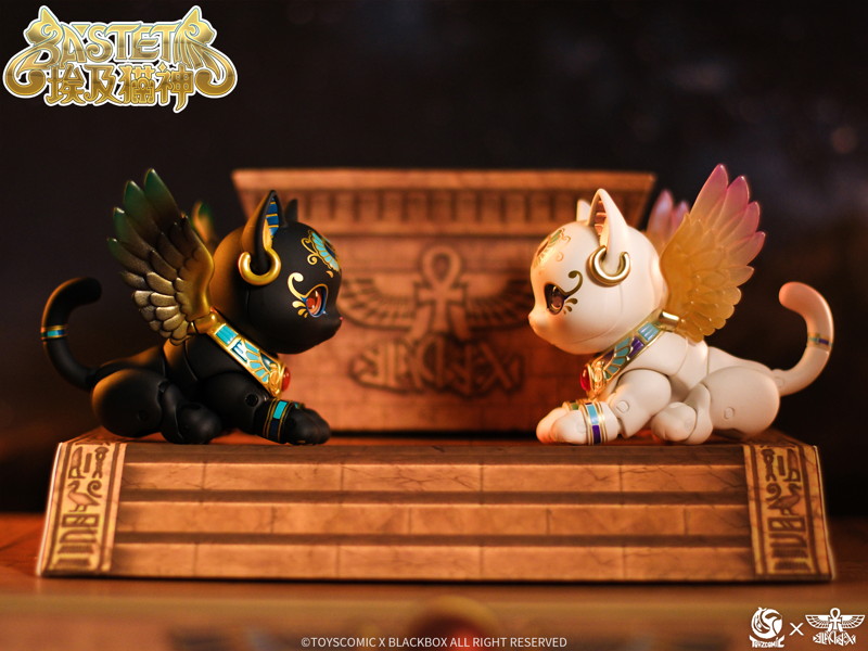 TOYSCOMIC×BLACKBOX Bastet（バステト）ノンスケール 可動フィギュア（ブラック）