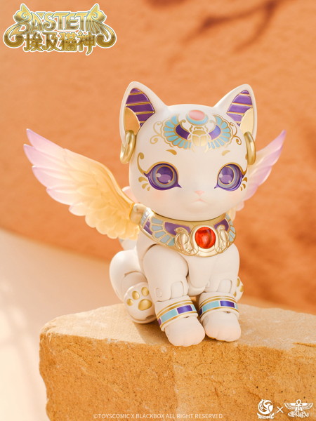 TOYSCOMIC×BLACKBOX Bastet（バステト）ノンスケール 可動フィギュア（ホワイト）