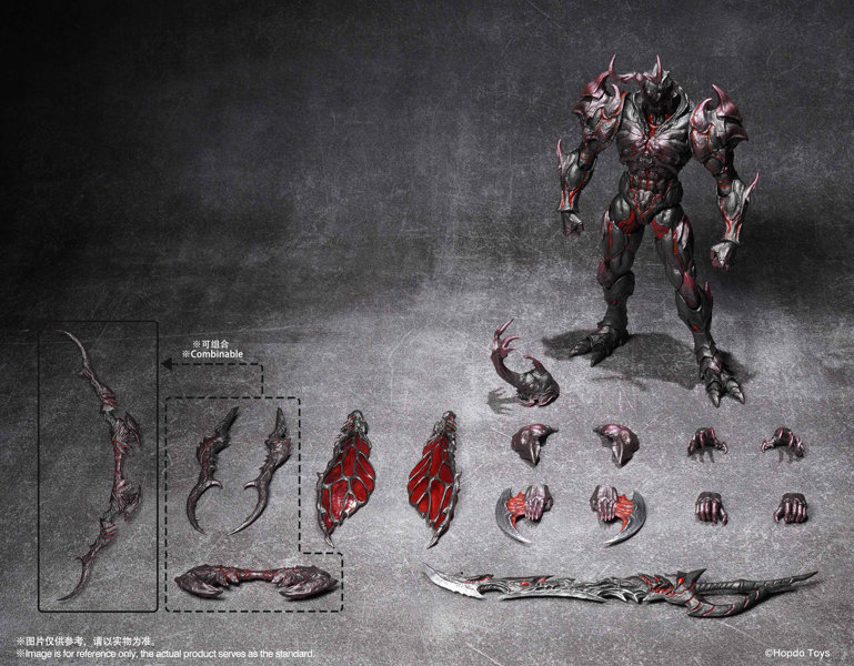 異甲 重躯のクラグ カブトムシ 1/12スケール可動フィギュア