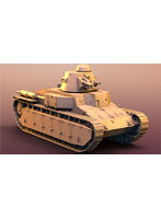 PD72239 1/72 仏・ルノーD1戦車