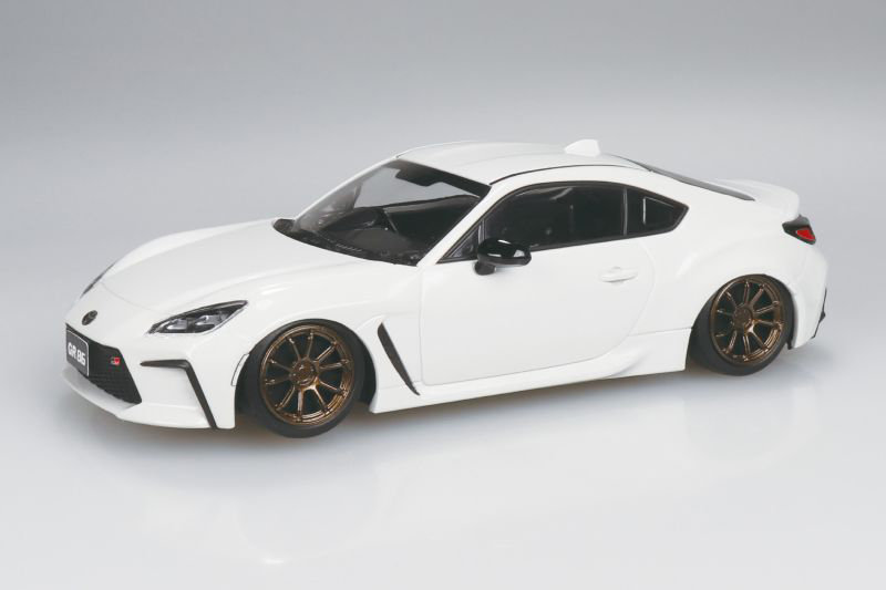 楽プラ スナップキット 1/32 トヨタ GR86 2021 カスタムホイール（クリスタルホワイトパール） 【10CU-CW】