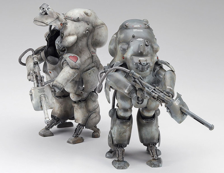 64108 1/20 ロボットバトルV（ファイブ） 月面用重装甲戦闘服 MK44H型 ホワイトナイト