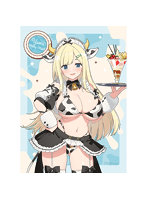 シノビマスター 閃乱カグラ NEW LINK 描き下ろしB2タペストリー 詠/ミルキーメイド Wスエード