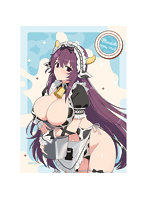 シノビマスター 閃乱カグラ NEW LINK 描き下ろしB2タペストリー 紫/ミルキーメイド Wスエード