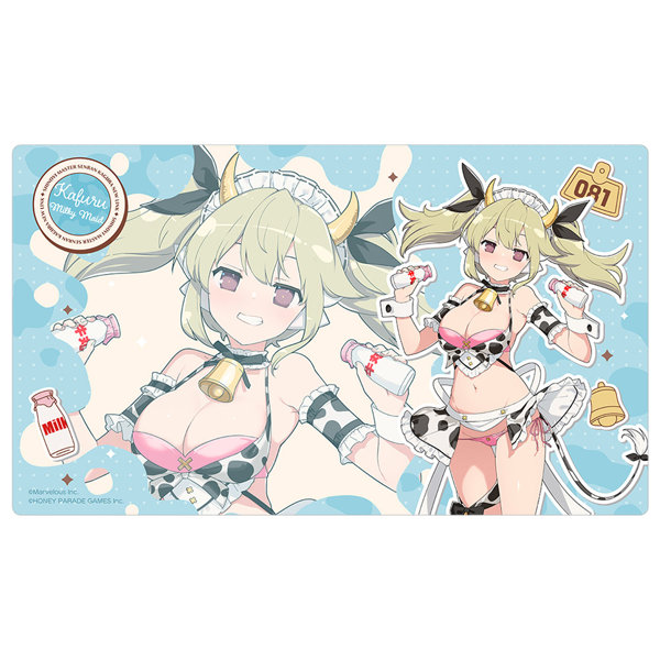 シノビマスター閃乱カグラ NEW LINKラバーマット　鴇 ミルキーメイド DMM.com [シノビマスター 閃乱カグラ NEW LINK 描き下ろしラバーマット
