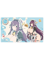 シノビマスター 閃乱カグラ NEW LINK 描き下ろしラバーマット 紫/ミルキーメイド