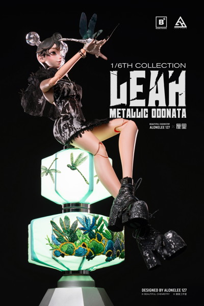 Beautiful Chemistry Alonelee127 x LEAH 1/6 METALLIC ODONATA Articulated Figure