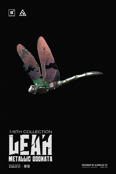 Beautiful Chemistry Alonelee127 x LEAH 1/6 METALLIC ODONATA Articulated Figure