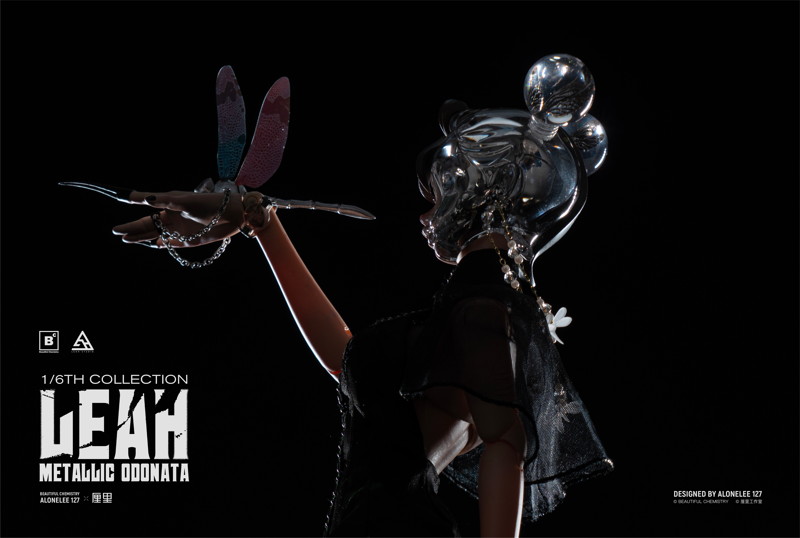 Beautiful Chemistry Alonelee127 x LEAH 1/6 METALLIC ODONATA Articulated Figure