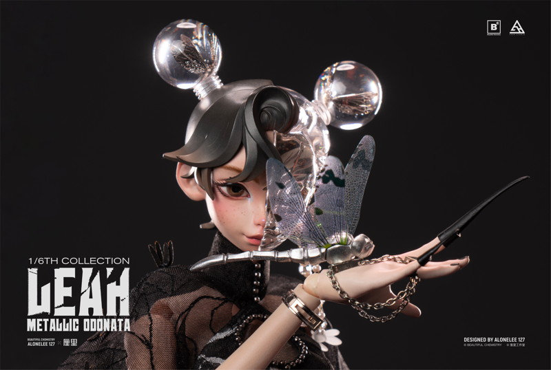 Beautiful Chemistry Alonelee127 x LEAH 1/6 METALLIC ODONATA Articulated Figure