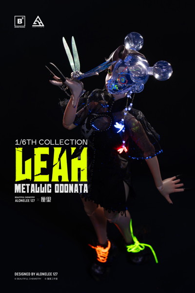 Beautiful Chemistry Alonelee127 x LEAH 1/6 METALLIC ODONATA Articulated Figure