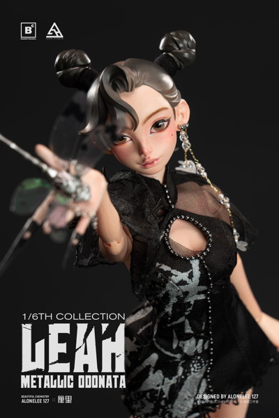 Beautiful Chemistry Alonelee127 x LEAH 1/6 METALLIC ODONATA Articulated Figure