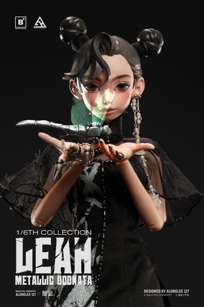 Beautiful Chemistry Alonelee127 x LEAH 1/6 METALLIC ODONATA Articulated Figure