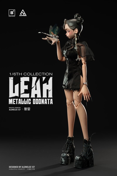 Beautiful Chemistry Alonelee127 x LEAH 1/6 METALLIC ODONATA Articulated Figure