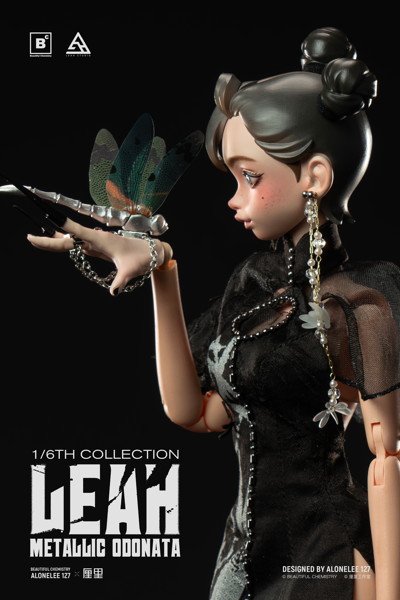 Beautiful Chemistry Alonelee127 x LEAH 1/6 METALLIC ODONATA Articulated Figure