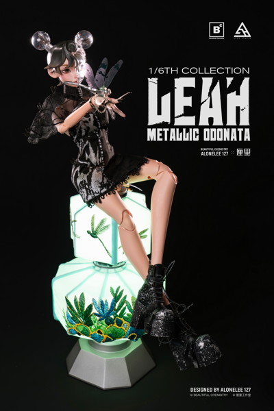 Beautiful Chemistry Alonelee127 x LEAH 1/6 METALLIC ODONATA Articulated Figure