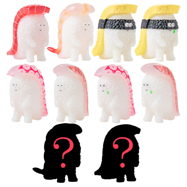 寿司怪獣 スシエルエー フィギュアコレクション4 HAPPY SMILE ＆ DEEP SADNESS （全8種＋2） 1BOX:8個入