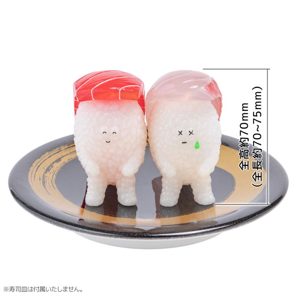 寿司怪獣 スシエルエー フィギュアコレクション4 HAPPY SMILE ＆ DEEP SADNESS （全8種＋2） 1BOX:8個入