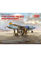 48288 1/48 A-26C-15 インベ-ダー w/パイロット&クルー