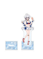 【再販】［戦姫絶唱シンフォギアXV］描き下ろし特大アクリルスタンド（クリス/マリンセーラー水着）
