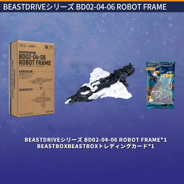 52TOYS BEASTBOX BEASTDRIVE BD02-04-06ロボットフレーム（1BOX=2個入）