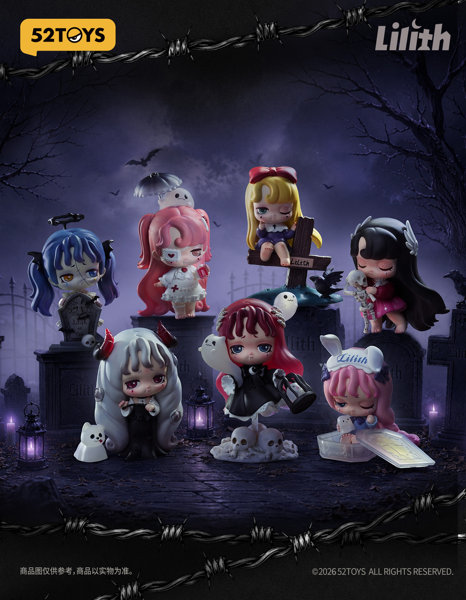 52TOYS BLINDBOX リリス ノクターナル・シュラウド（1BOX=6個入）のサムネイル画像