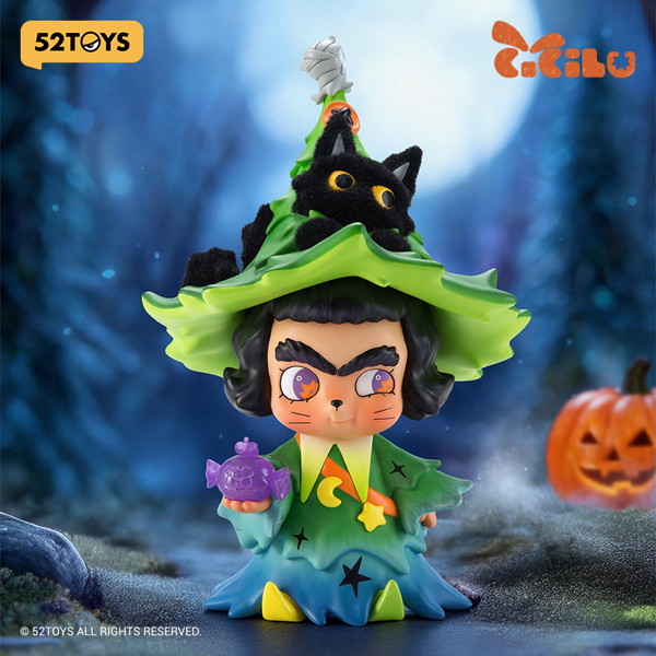 52TOYS Cicilu ふしぎな黒猫魔女さん ビッグフィギュア