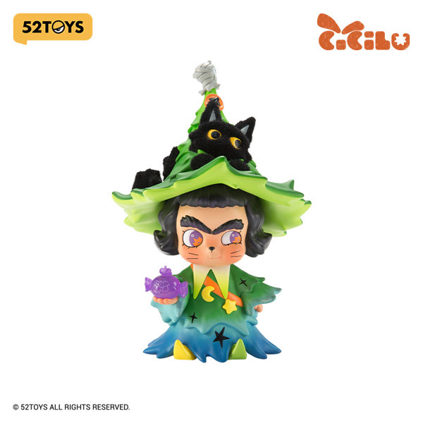 52TOYS Cicilu ふしぎな黒猫魔女さん ビッグフィギュア