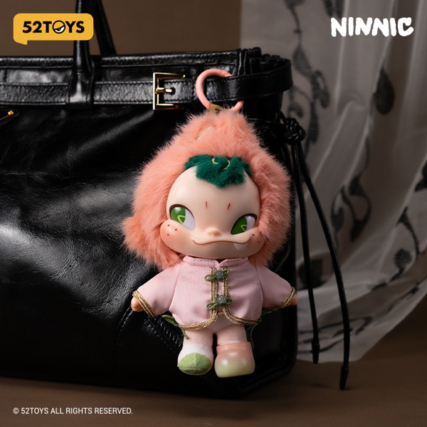 52TOYS NINNIC チャイナピーチ ぬいぐるみストラップ