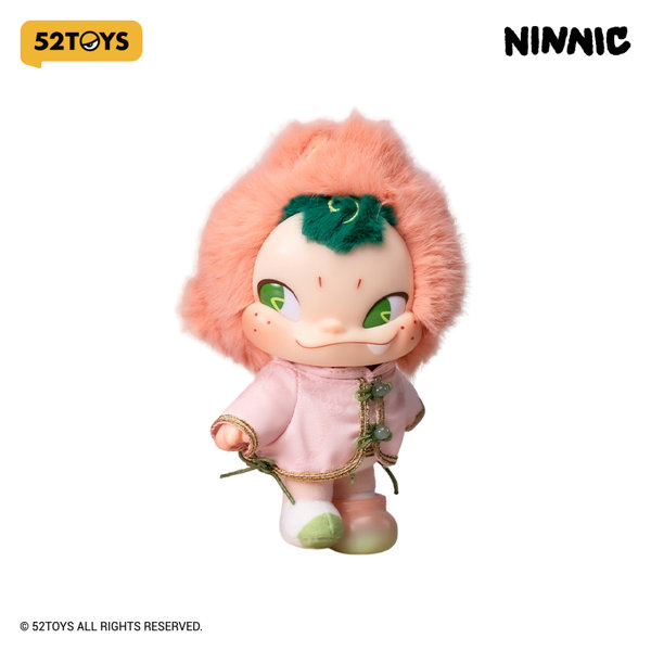 52TOYS NINNIC チャイナピーチ ぬいぐるみストラップ