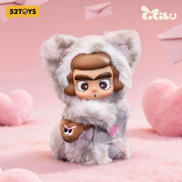 52TOYS Cicilu ローズレオパード郵便屋さん ぬいぐるみストラップ