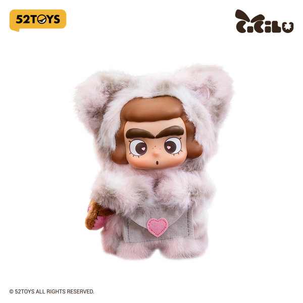 52TOYS Cicilu ローズレオパード郵便屋さん ぬいぐるみストラップ