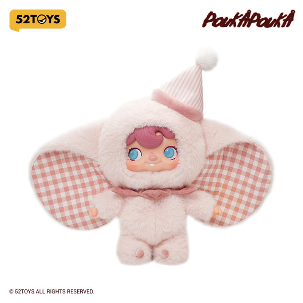 52TOYS POUKAPOUKA フライングエレファント ぬいぐるみストラップのサムネイル画像