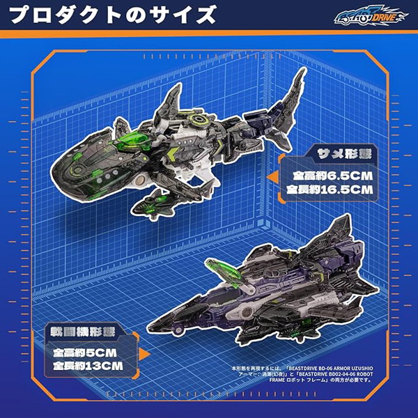 52TOYS BEASTBOX BEASTDRIVE BD-06 ARMOR UZUSHIO（ナイト イリュージョン）