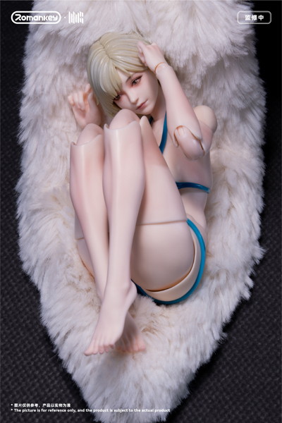 Romankey UMS004C 1/12スケール可動フィギュア女性素体 ミア（塗装済Ver.）