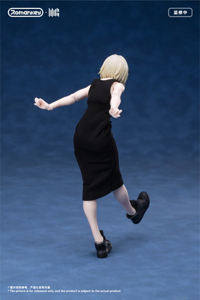 Romankey UMS004C 1/12スケール可動フィギュア女性素体 ミア（塗装済Ver.）
