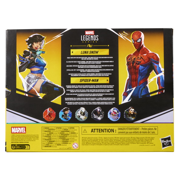 マーベルレジェンド・シリーズ マーベル・ライバルズ スパイダーマン＆ルナ・スノー