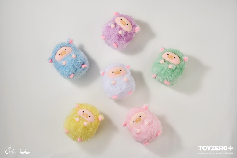 LuLu the Piggy - ルル・ザ・ピギー ルルレインボーシープ プラッシュ（1BOX=6個入）