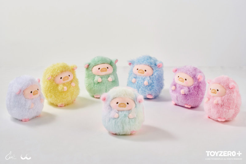 LuLu the Piggy - ルル・ザ・ピギー ルルレインボーシープ プラッシュ（1BOX=6個入）のサムネイル画像