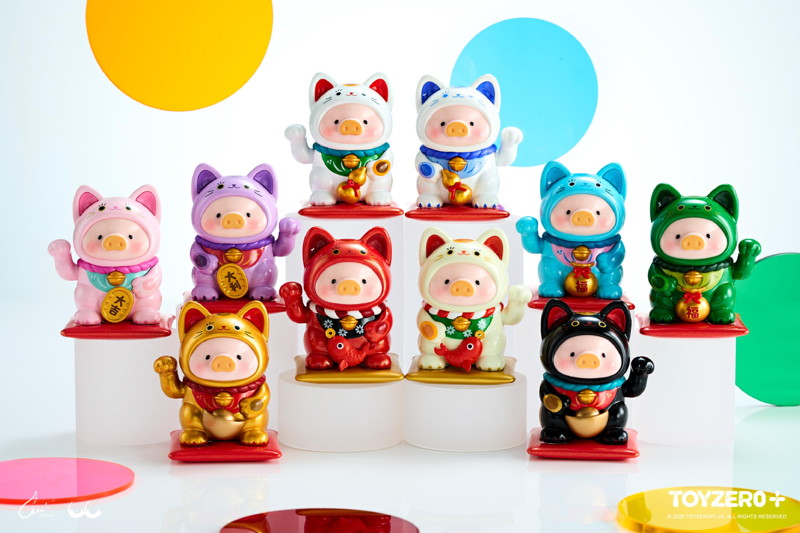 LuLu the Piggy - ルル・ザ・ピギー 招き猫シリーズ（1BOX=8個入）