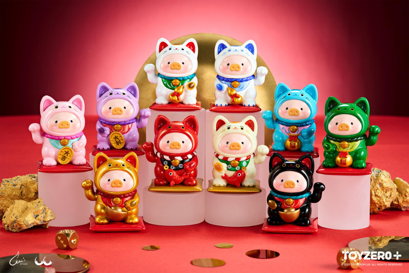 LuLu the Piggy - ルル・ザ・ピギー 招き猫シリーズ（1BOX=8個入）のサムネイル画像