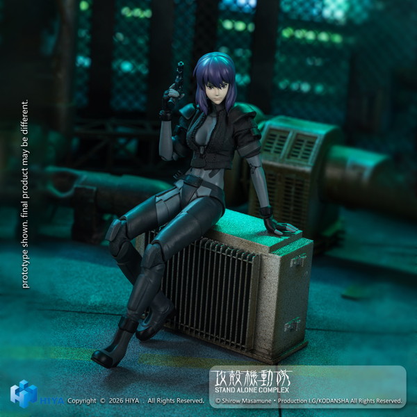 攻殻機動隊 STAND ALONE COMPLEX 1/12 アクションフィギュア 草薙素子 バトルスーツVer.